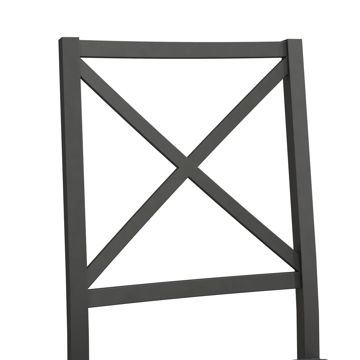 5-Piece Dining Table and Chair Set for 4, Black