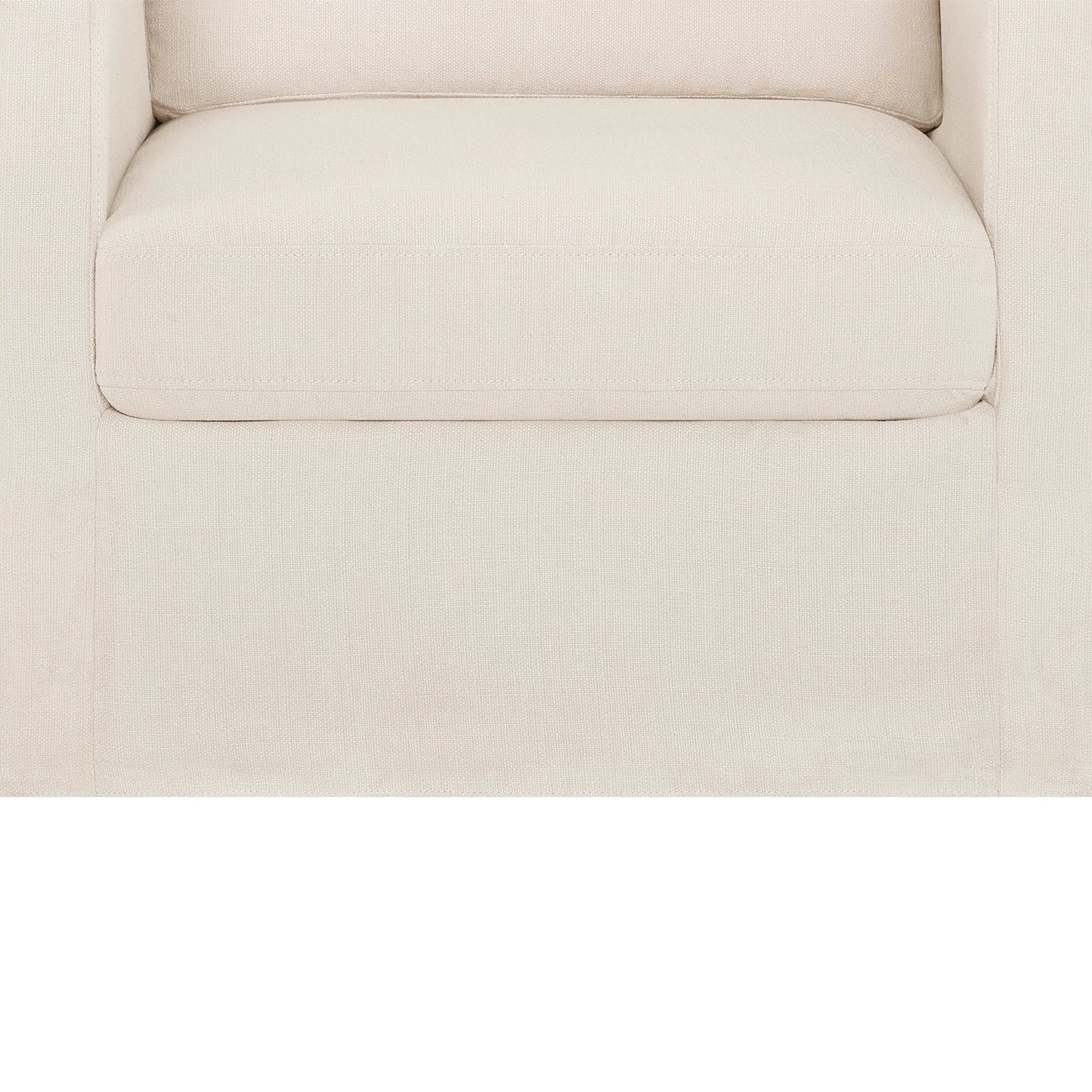 Better Homes & Gardens Waylen Swivel Accent Chair, by Dave & Jenny Marrs, Cream