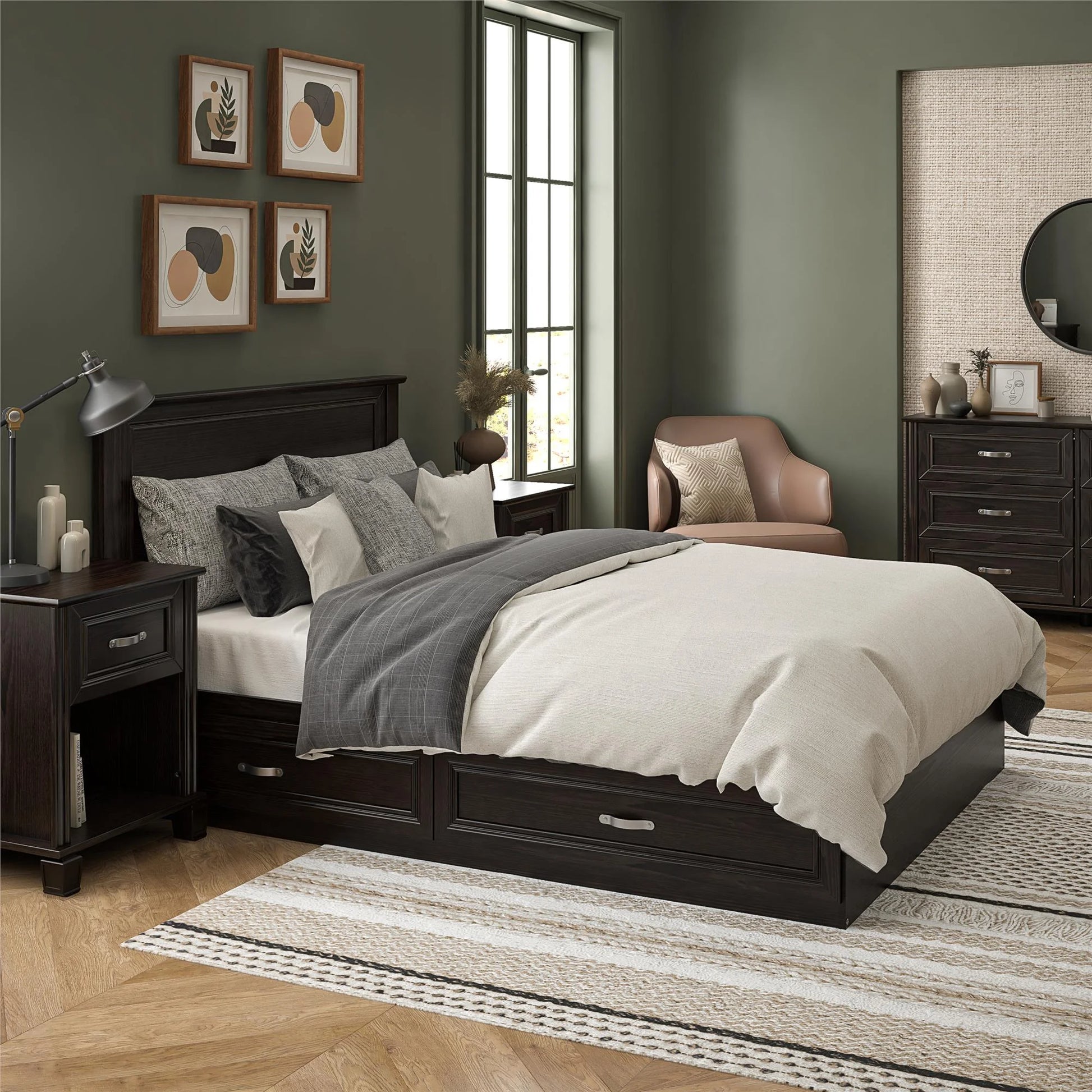 Hillview Full Headboard, Espresso