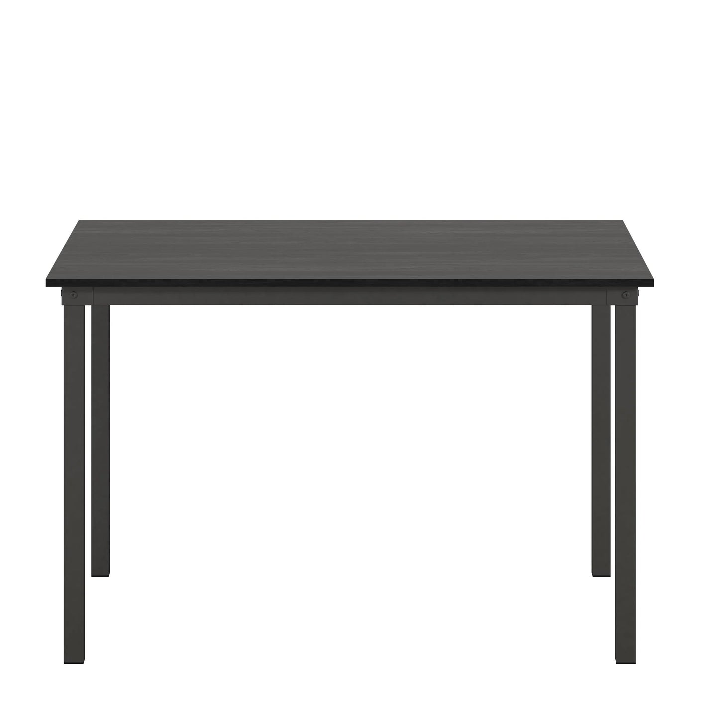 5-Piece Dining Table and Chair Set for 4, Black