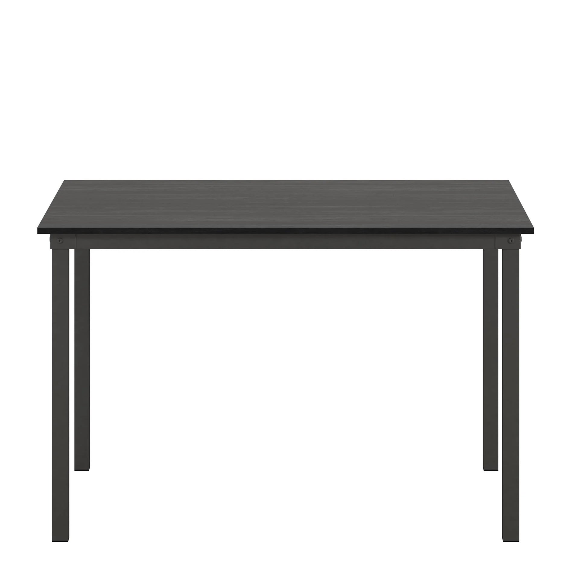 5-Piece Dining Table and Chair Set for 4, Black