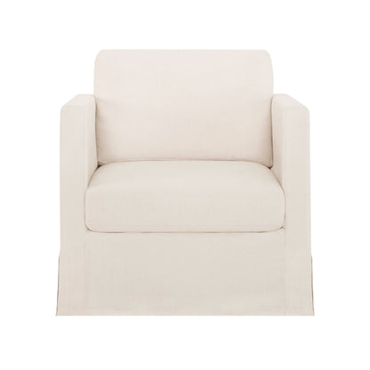 Better Homes & Gardens Waylen Swivel Accent Chair, by Dave & Jenny Marrs, Cream