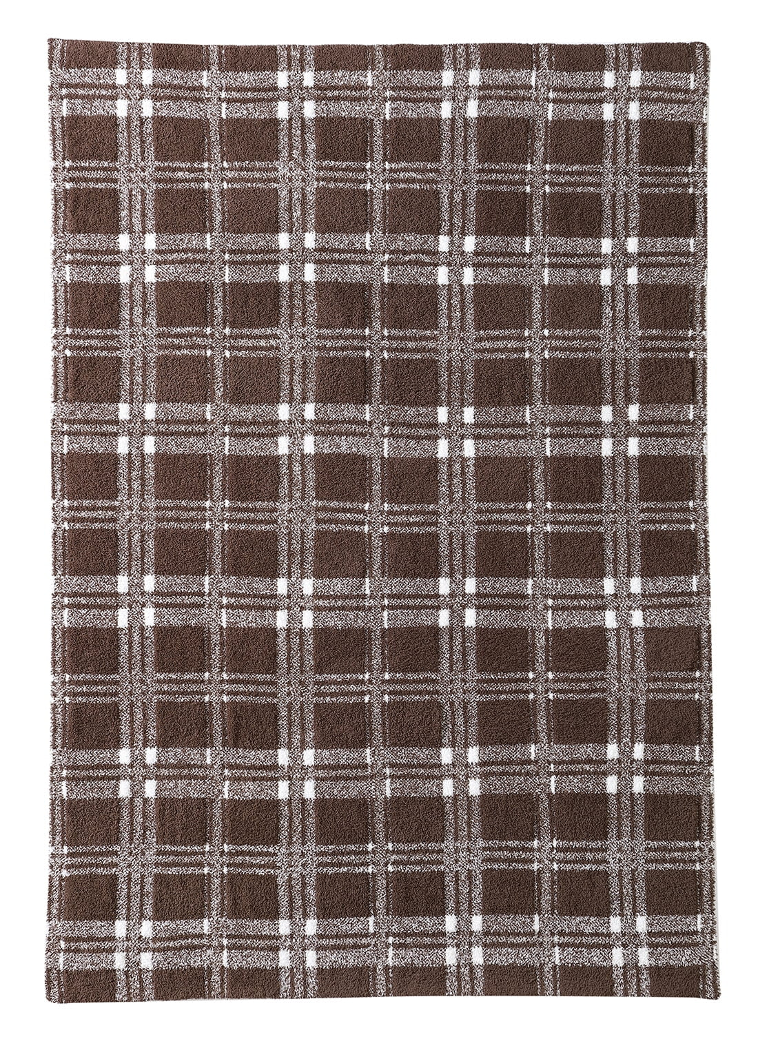 Soft Cozy Knit Oversize Couch Throw Blanket, Plaid