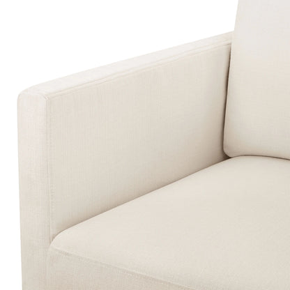 Better Homes & Gardens Waylen Swivel Accent Chair, by Dave & Jenny Marrs, Cream
