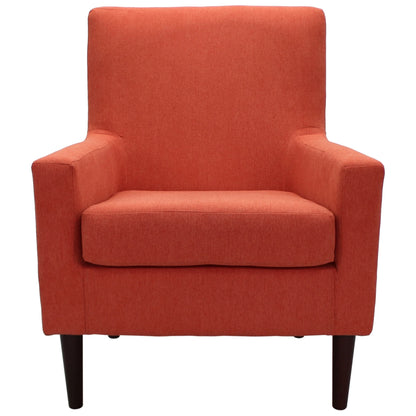 Fox Hill Trading Emma Lounge Chair, Hacienda Orange