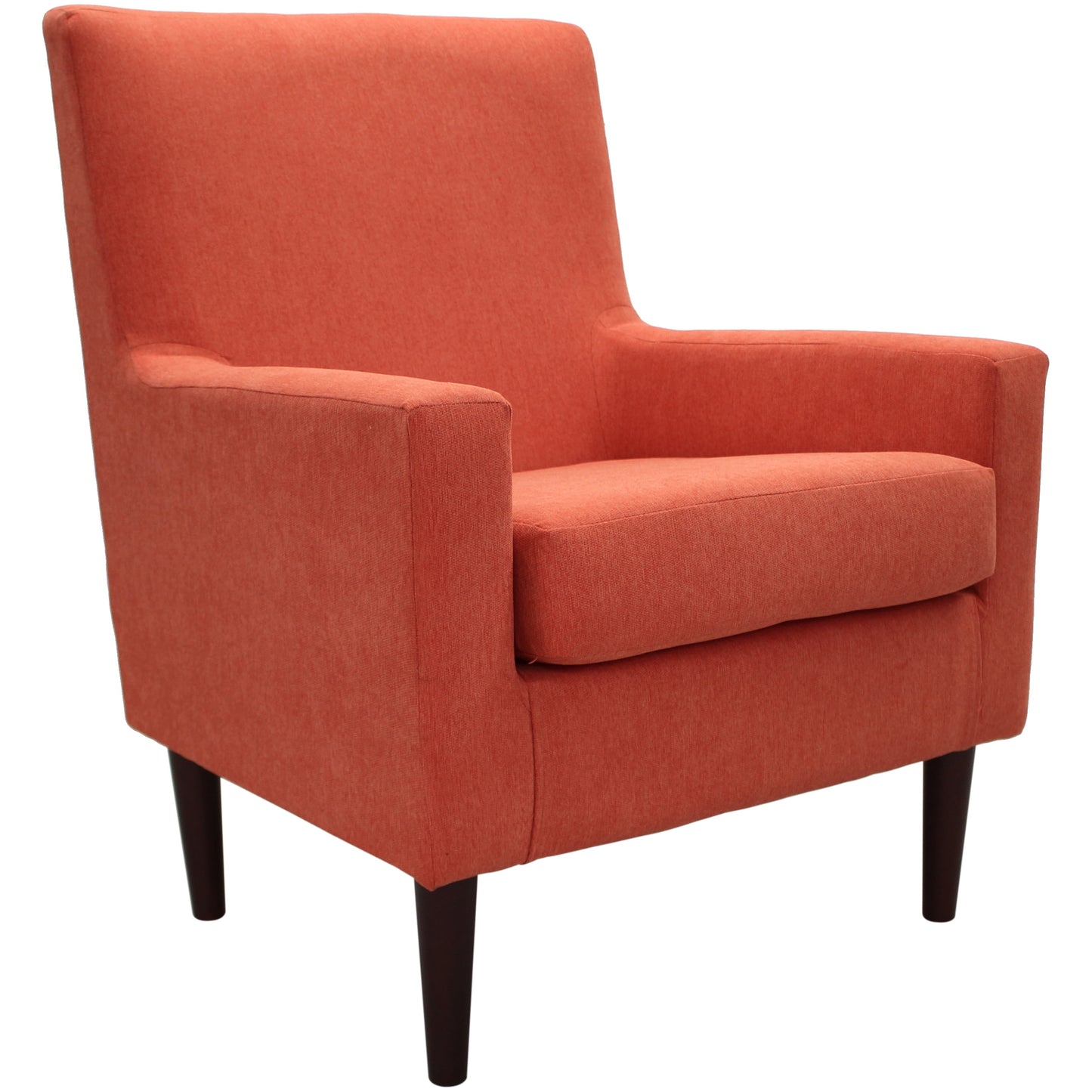 Fox Hill Trading Emma Lounge Chair, Hacienda Orange