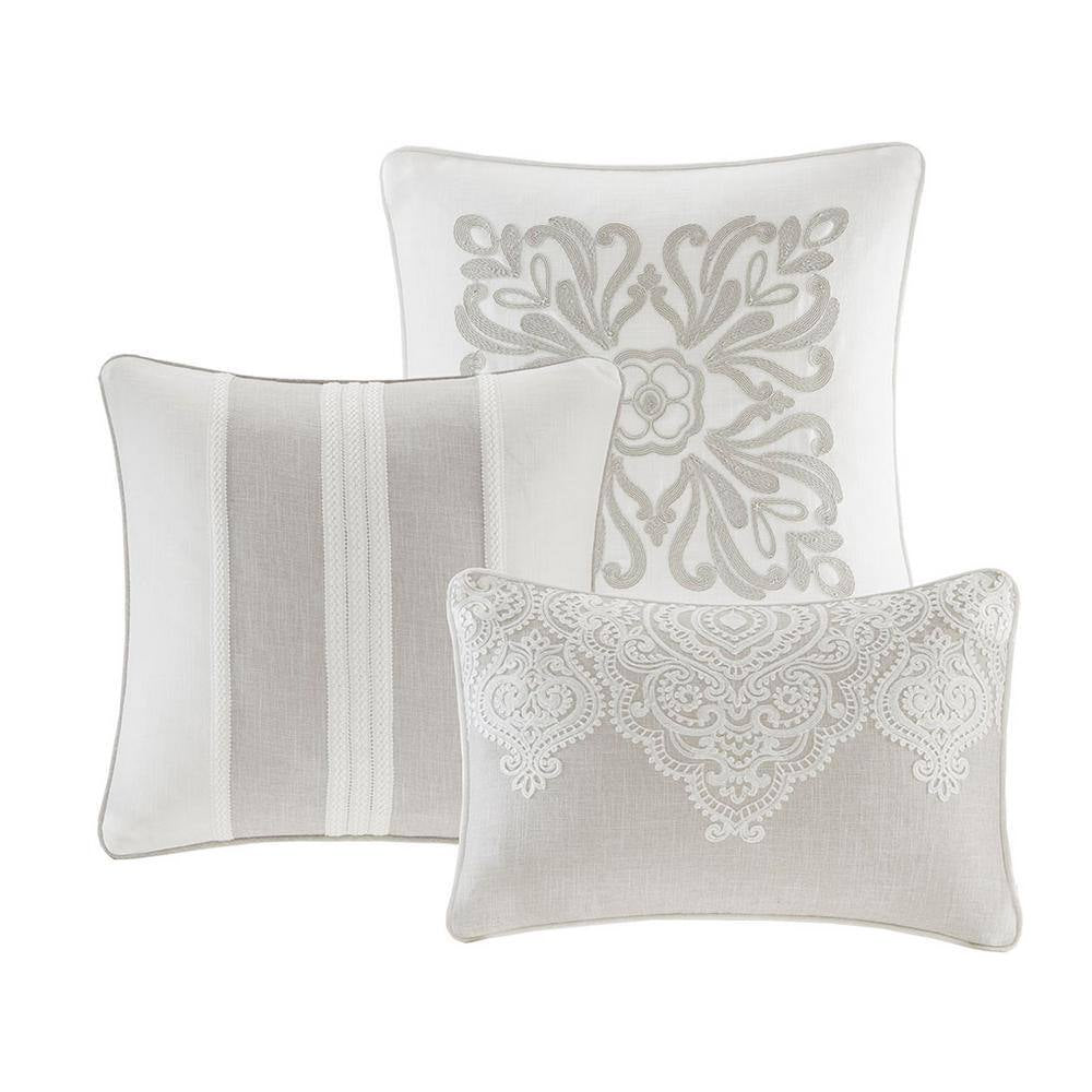 Barely Their Natural Polyester Queen Comforter Set