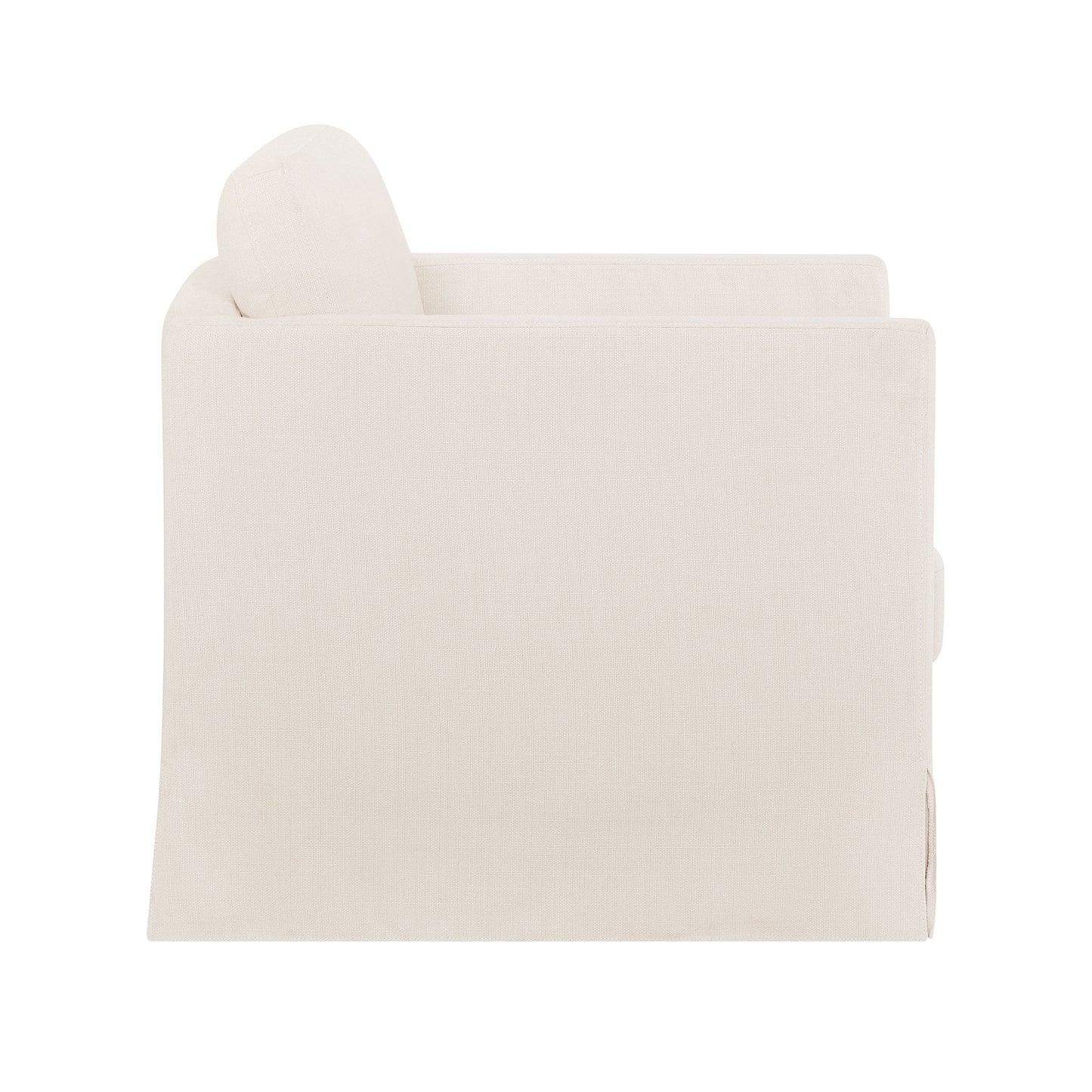 Better Homes & Gardens Waylen Swivel Accent Chair, by Dave & Jenny Marrs, Cream