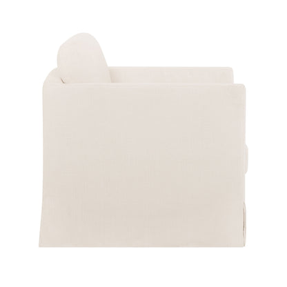 Better Homes & Gardens Waylen Swivel Accent Chair, by Dave & Jenny Marrs, Cream
