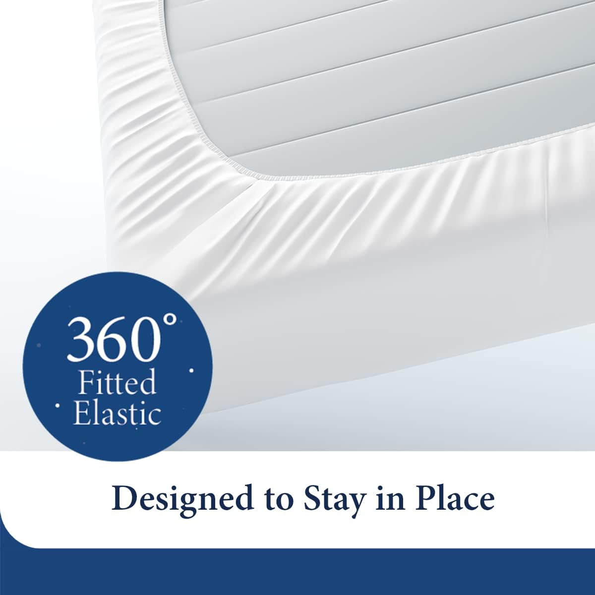 Everyday 1500 Series Bed Sheet Set - Ultra Soft & Cool Hotel Bedding - Deep Pocket - Wrinkle, Stain and Fade Resistant - 4 Piece Set (Full, Olive Green)