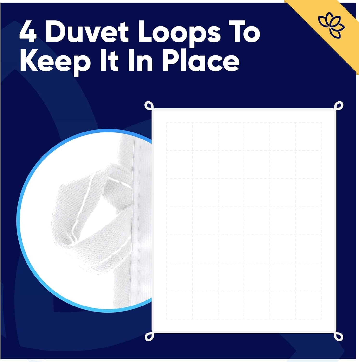 Comforter - Queen Size, White, Microfiber, down Alternative, Reversible, Box Stitched