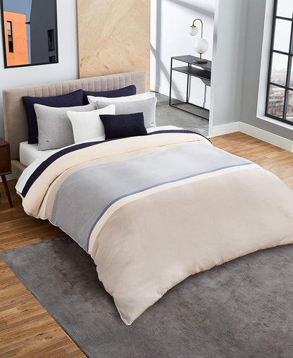 Sierra Comforter Set, Full/Queen, Beige